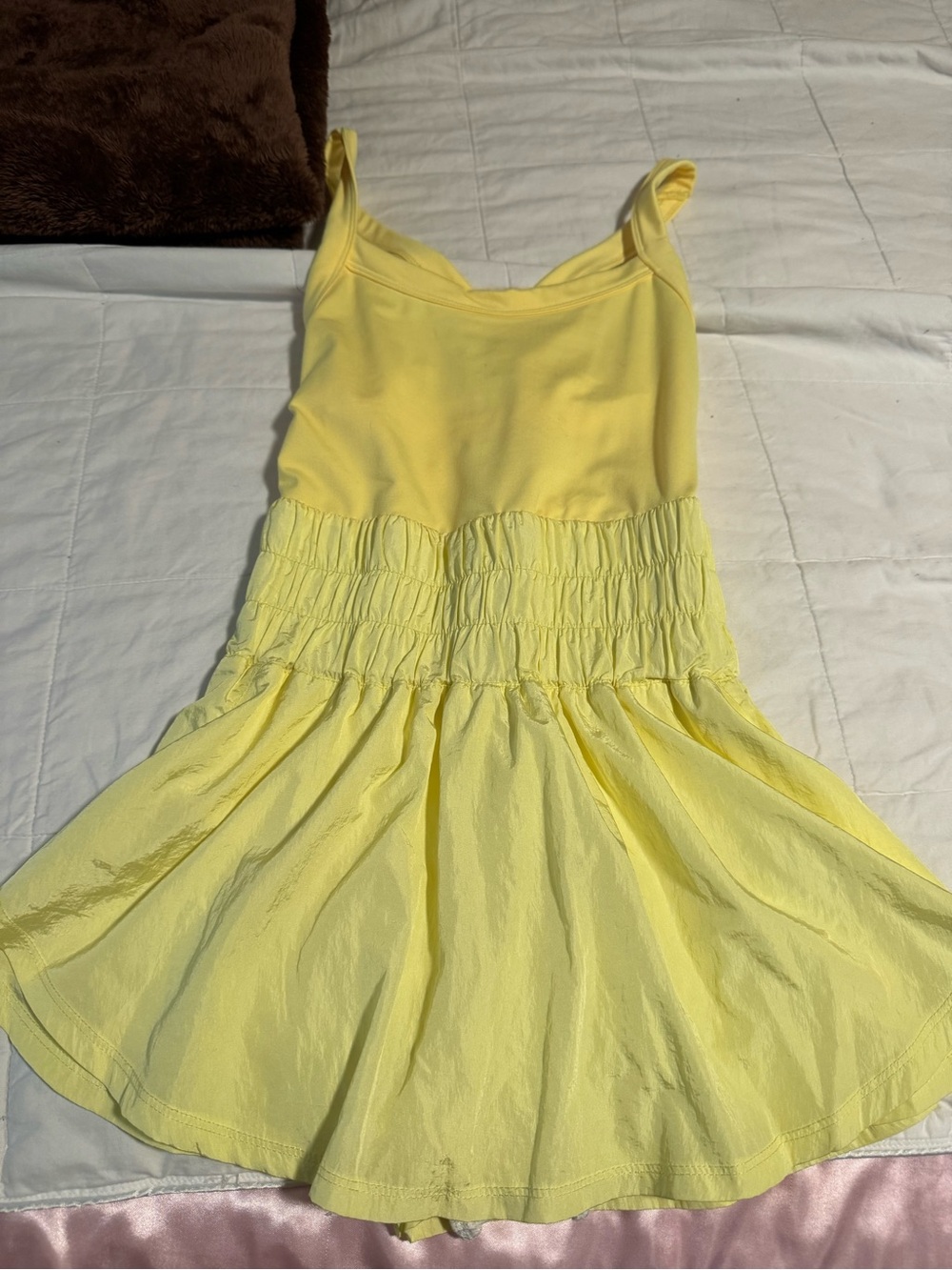 FP Movement by Free People Yellow Way home Skortsie